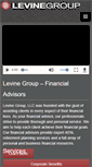 Mobile Screenshot of levinegroup.com
